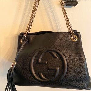 Gucci Soho GG Leather Tote